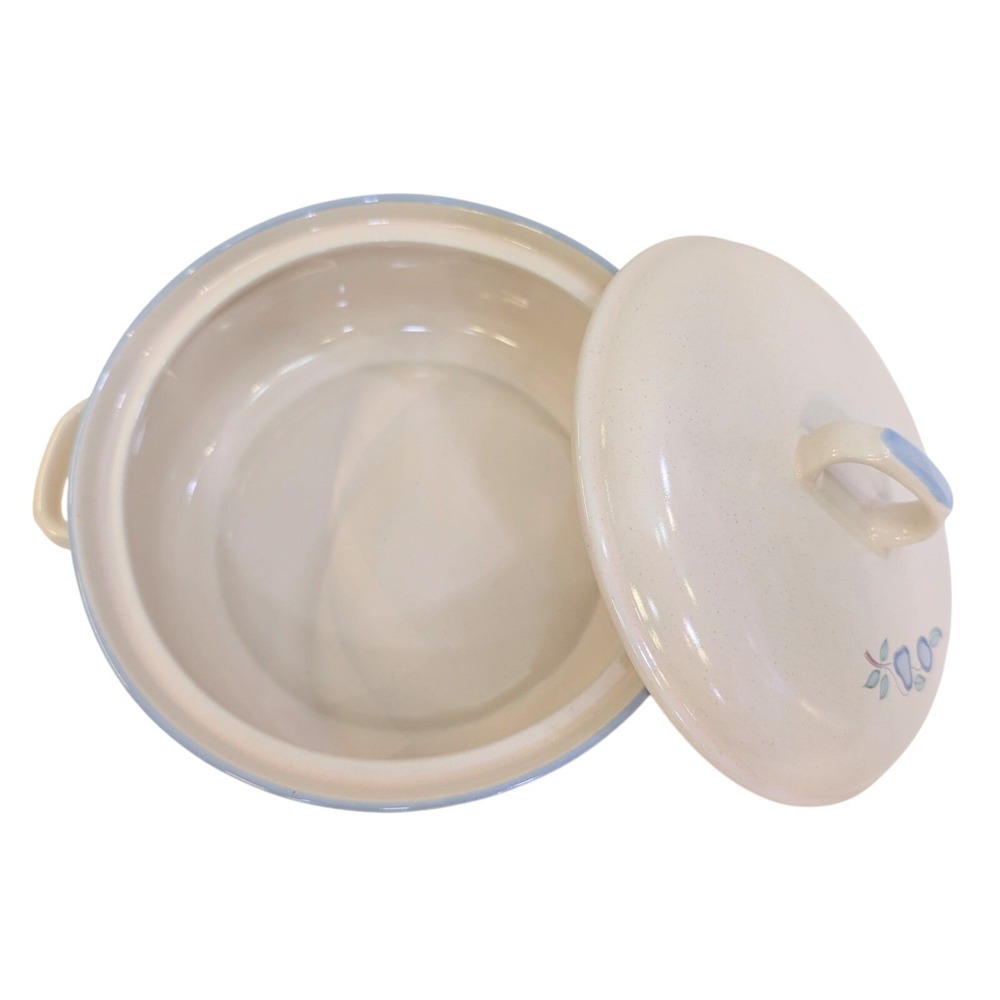 International China Round Covered Vegetable 1.5Qt Casserole Dish W/ Lid Vintage - Picture 2 of 9
